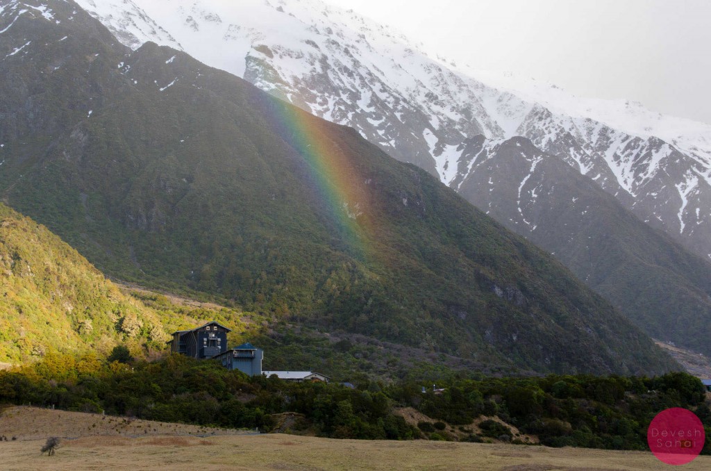 One of the many rainbows we witnessed