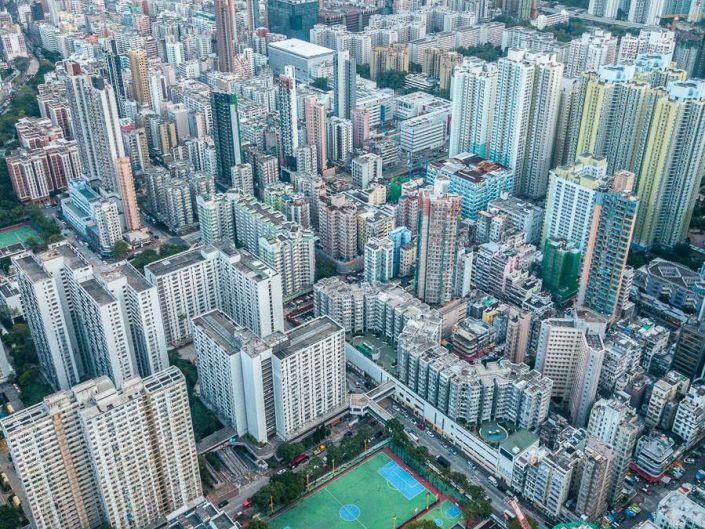 hong kong aerial photo