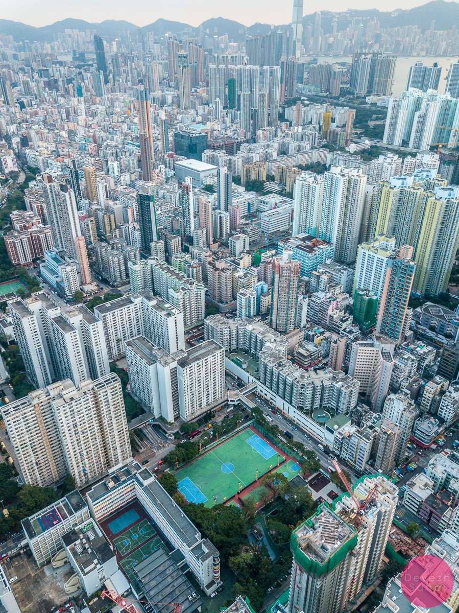 hong kong aerial photo