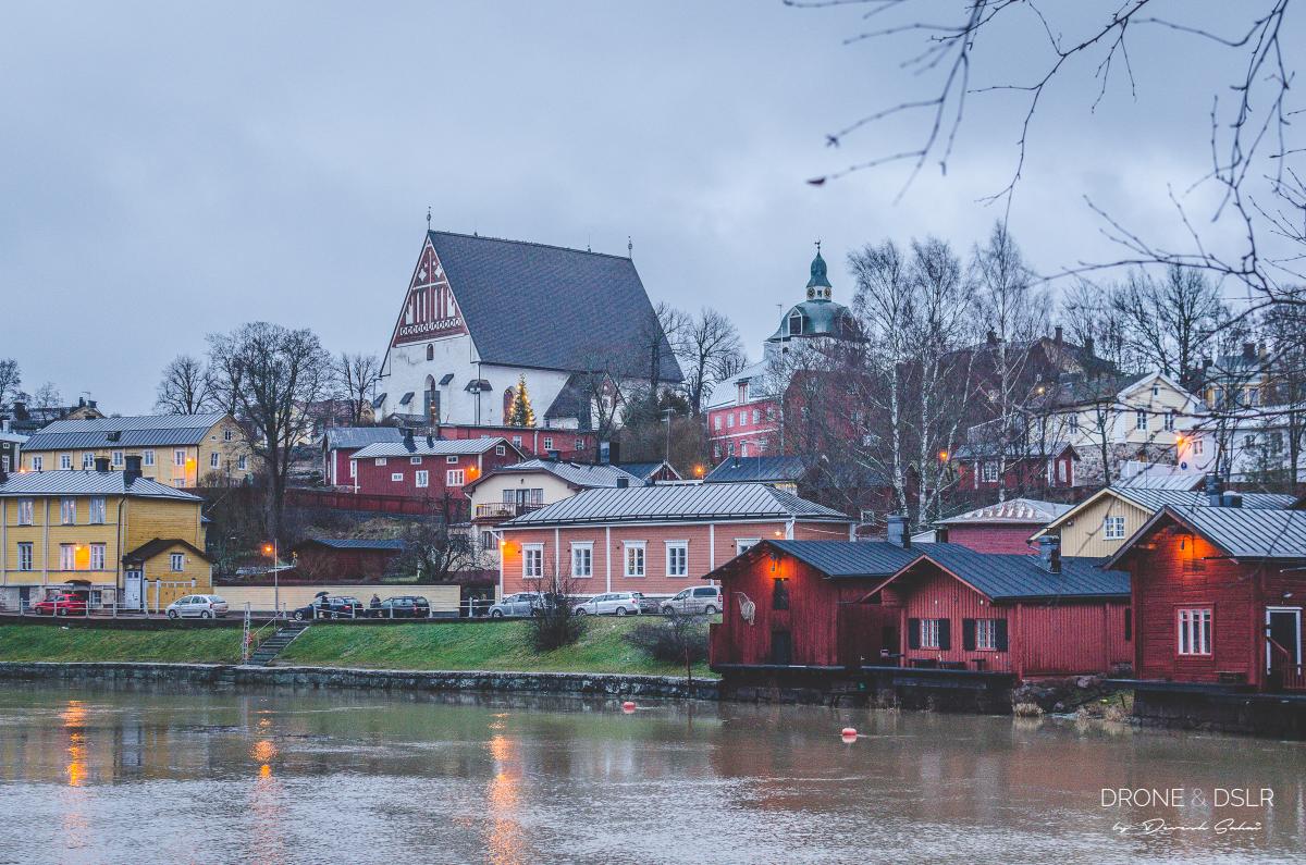 5 Must Do Things In Porvoo, Finland (Summer or Winter) | Drone & DSLR